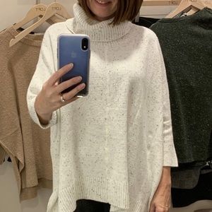 LOFT Poncho Sweater